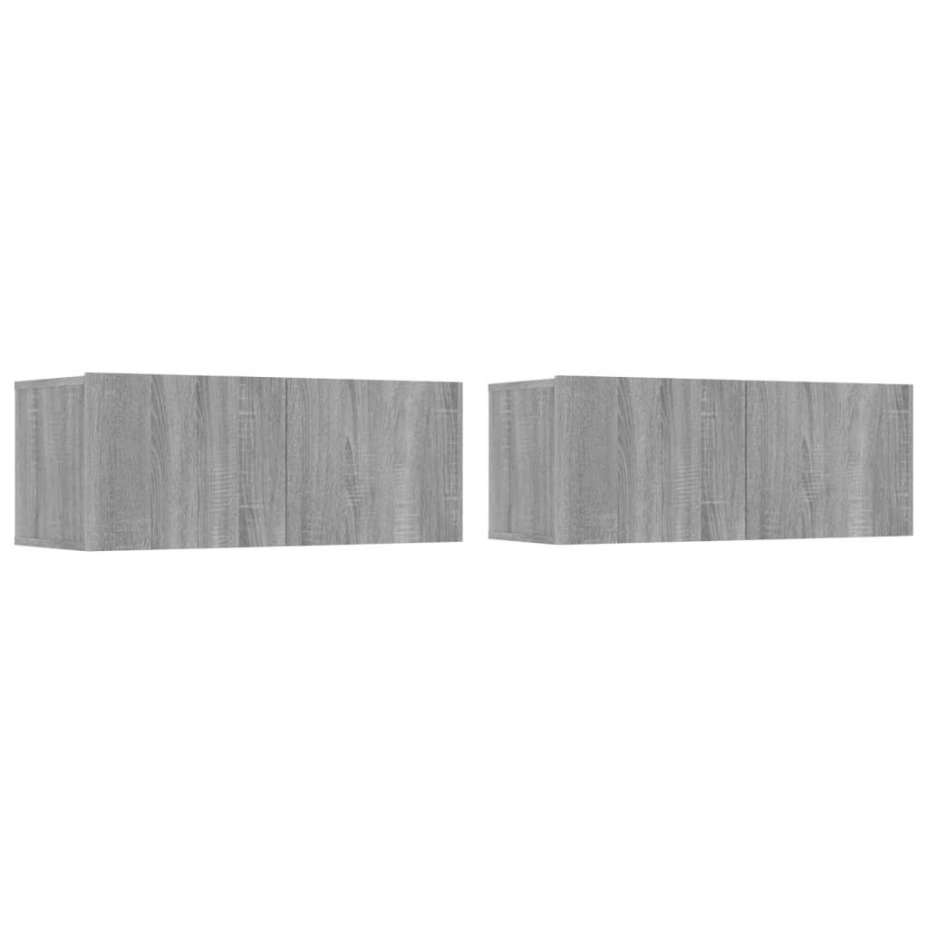 5-tlg. TV-Schrank-Set Weiß Holzwerkstoff