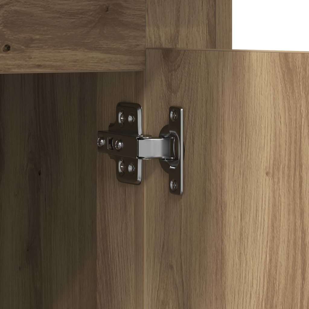Schreibtisch mit Schublade Weiß 115x50x75 cm Holzwerkstoff