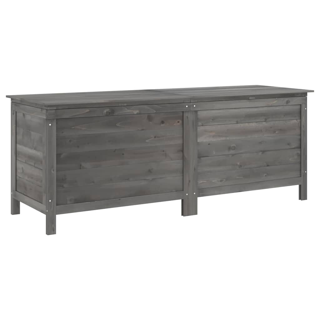 Gartentruhe 50x49x56,5 cm Massivholz Tanne