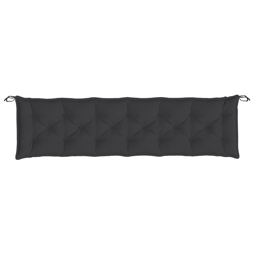 Gartenbank-Auflage Anthrazit 100x50x7 cm Oxford-Gewebe