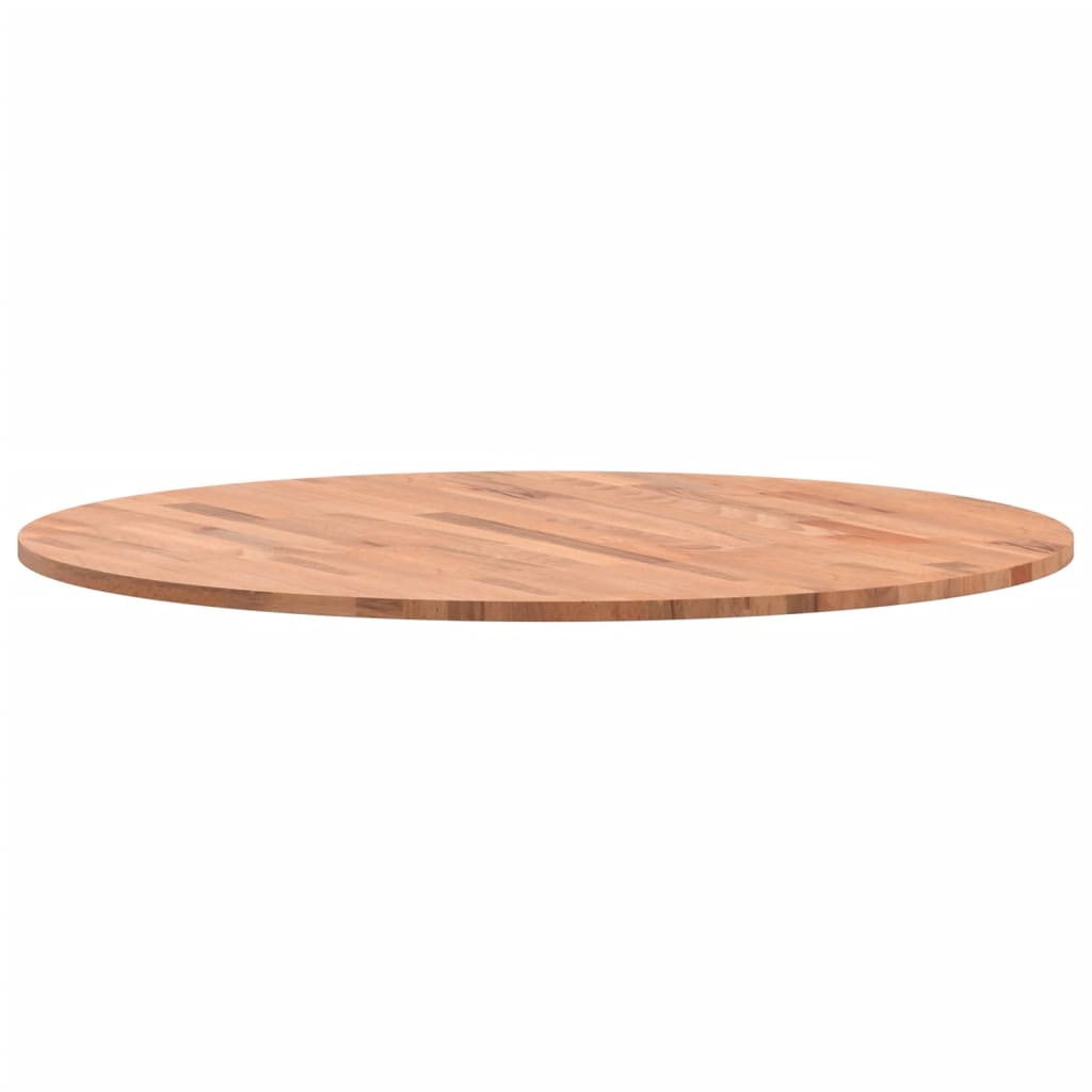 Tischplatte Ø30x1,5 cm Rund Massivholz Buche
