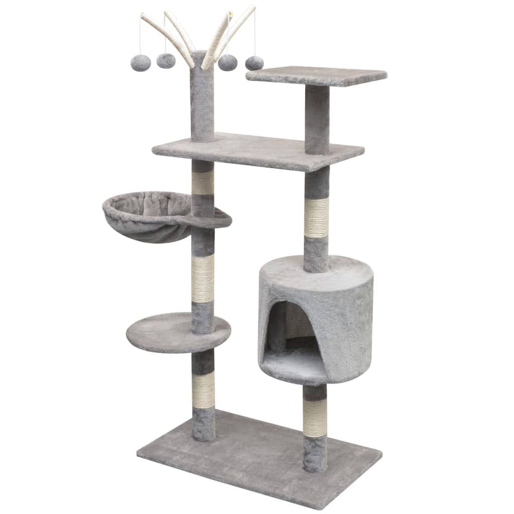 Katzen-Kratzbaum Sisal 125 cm Beige