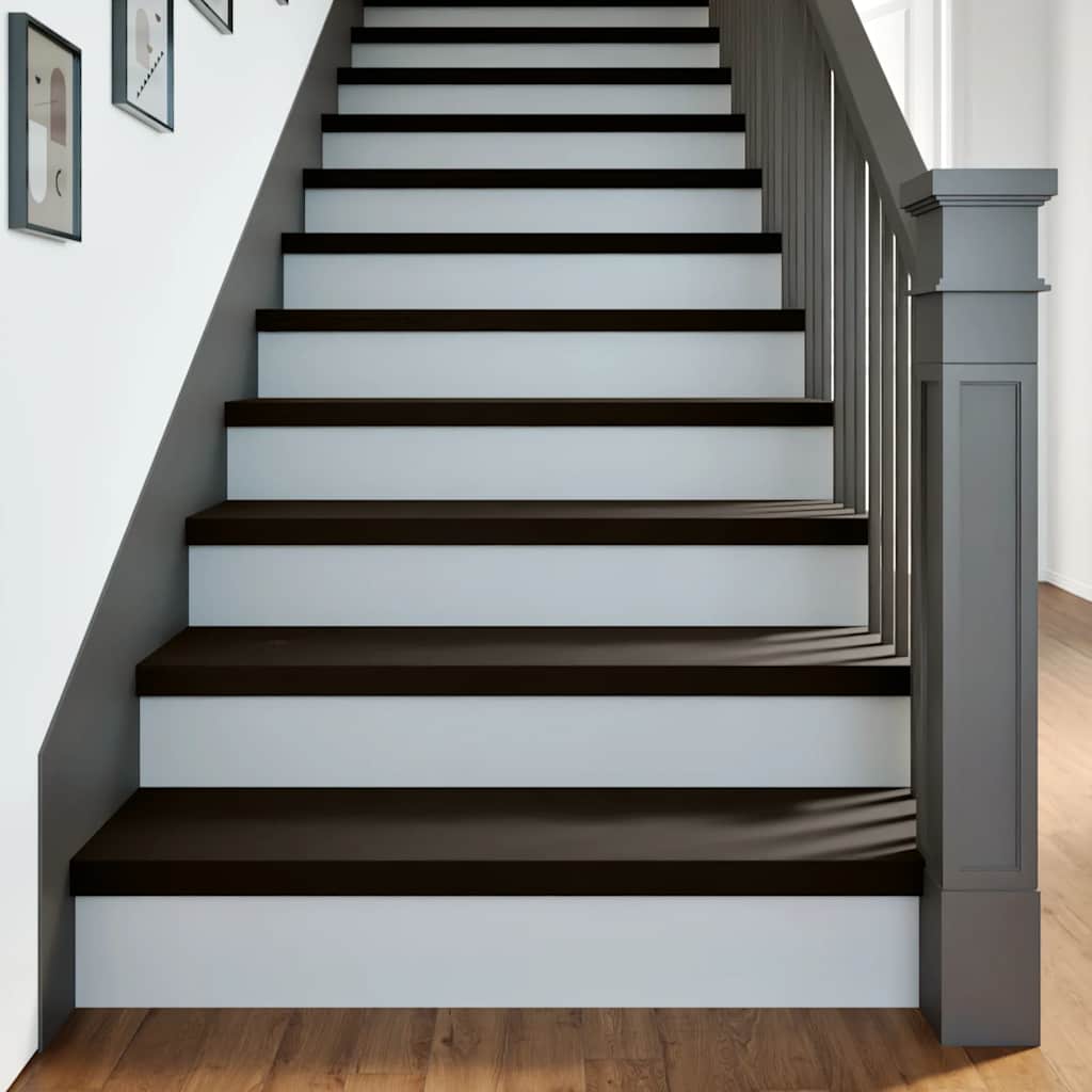 Treppenstufen 4 Stk. Unbehandelt 70x25x2 cm Massivholz Eiche