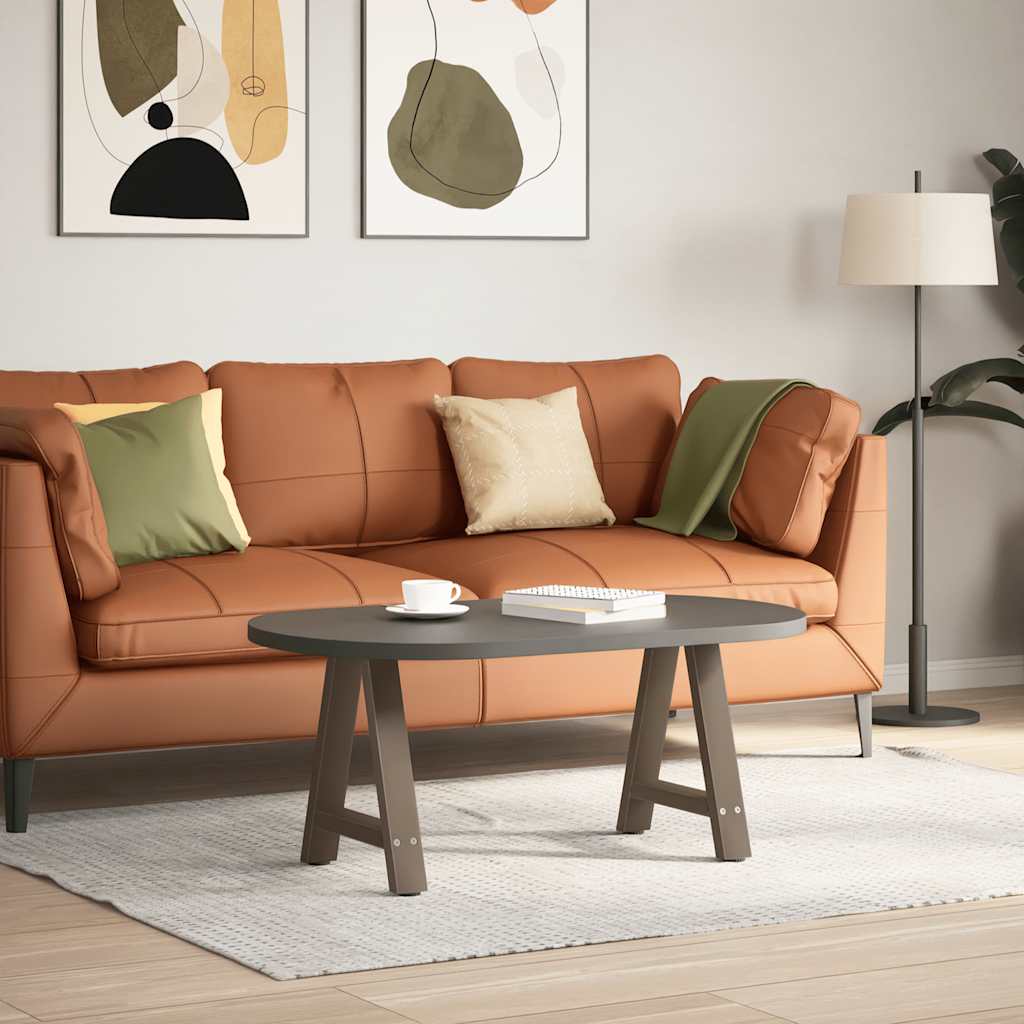 Couchtischbeine A-Form 2 Stk. 30x(30-31) cm Stahl