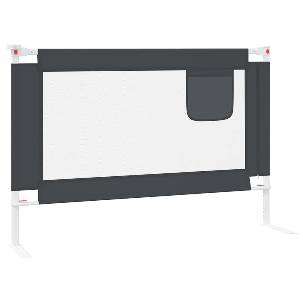 Kleinkind-Bettschutzgitter Grün 90x25 cm Stoff