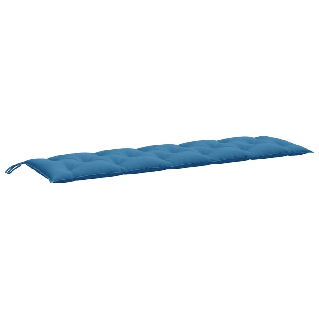 Gartenbank-Auflage Melange Anthrazit 100x50x7 cm Stoff