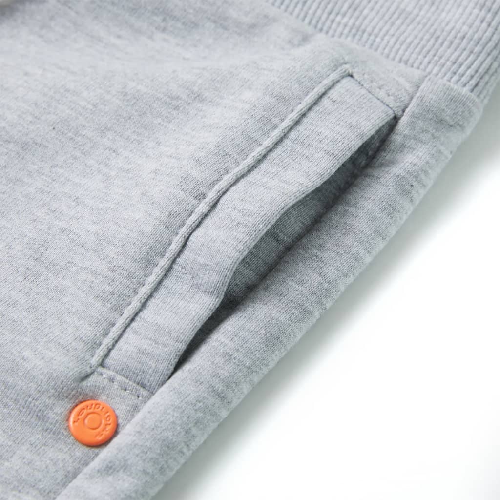 Kindershorts mit Kordelzug Dunkelblau Melange 140