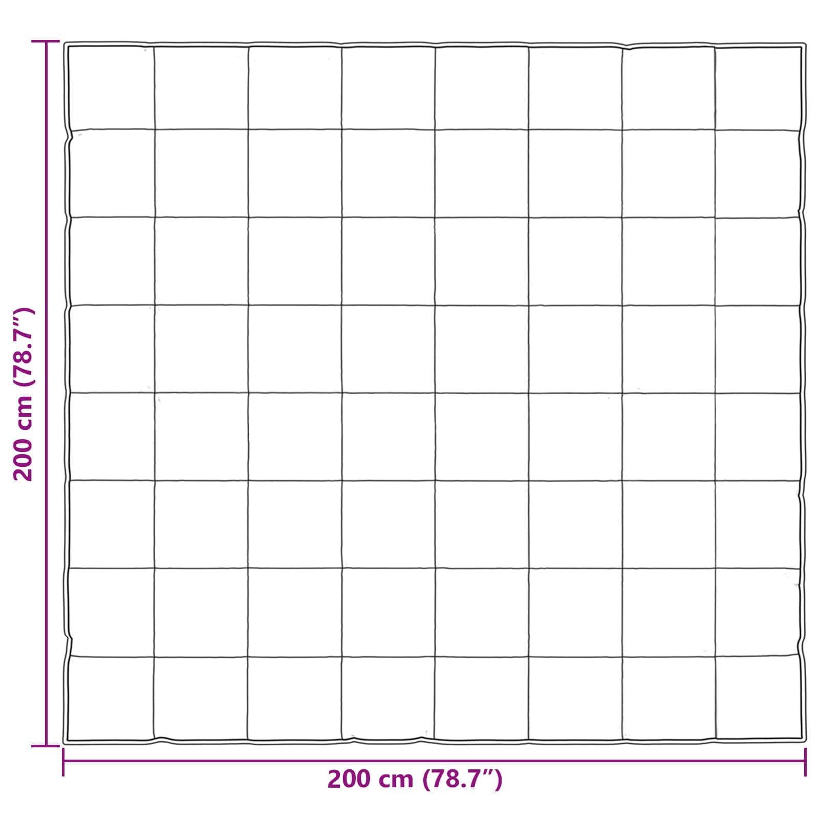 Ganzjahresbettdecke Gold 135 x 200 cm Satin und Mikrofaser