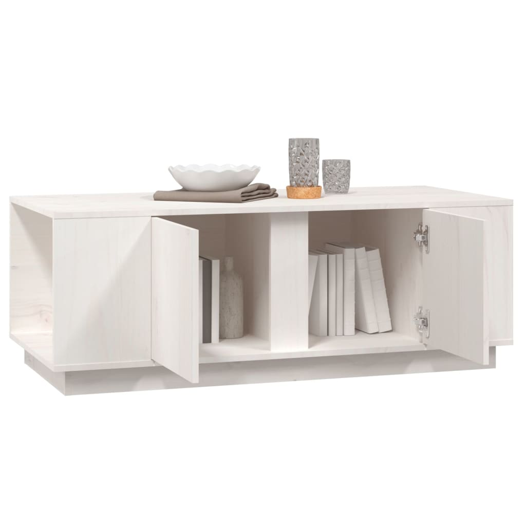 Couchtisch 110x50x40 cm Massivholz Kiefer