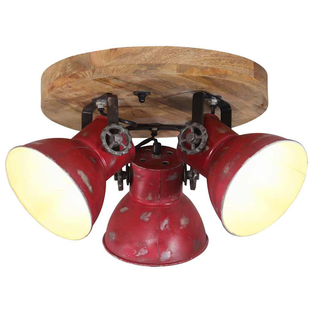 Wandlampe Industriestil Silbern 45x25 cm E27