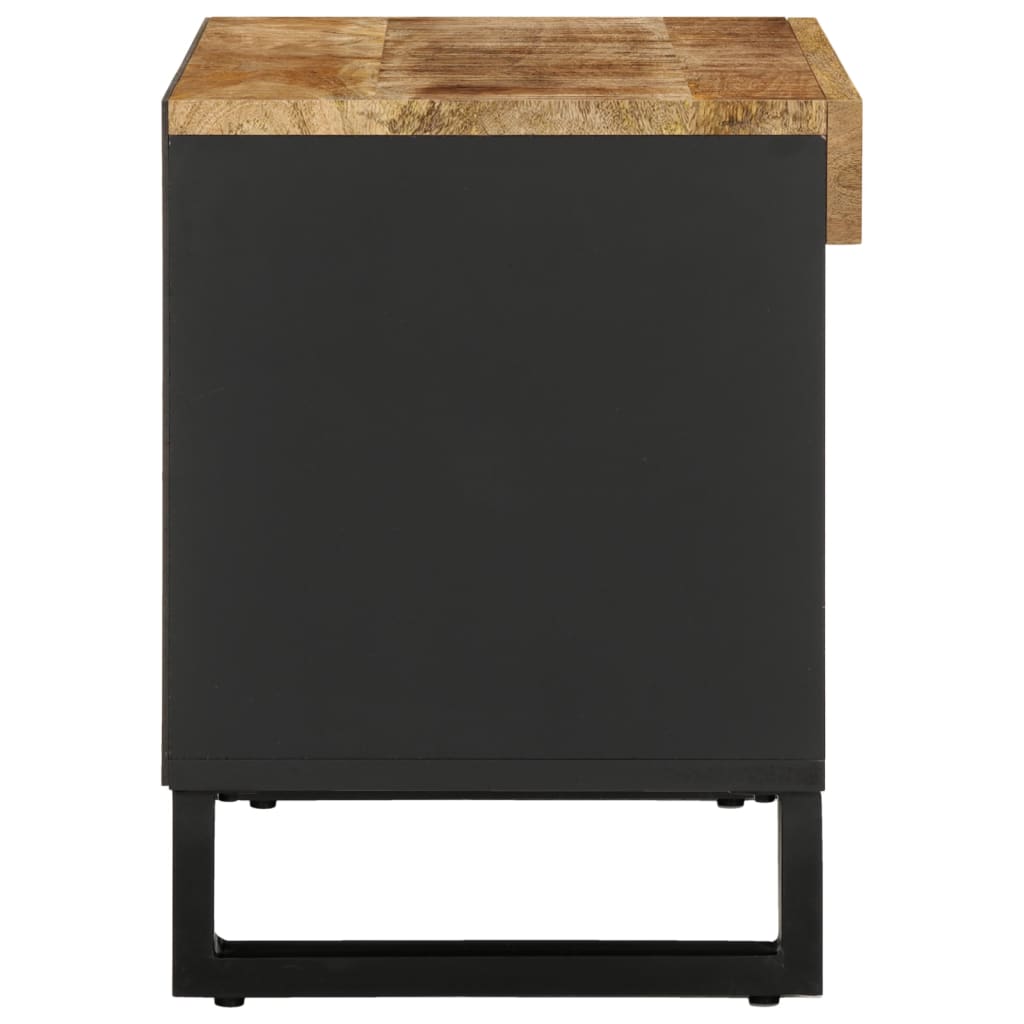 TV-Schrank 85x33x43,5 cm Altholz Massiv