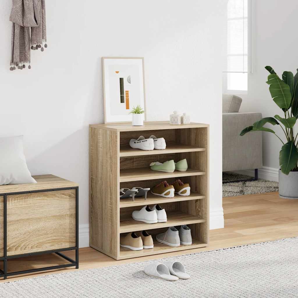Schuhschrank Weiß 60x35x70 cm Holzwerkstoff