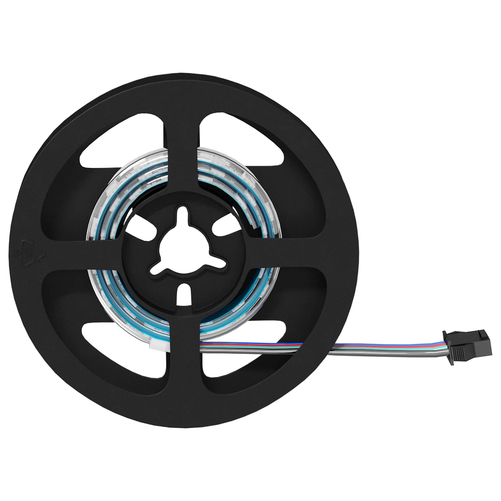 LED Streifen 2 pcs Schwarz und Transparent 3000 mm