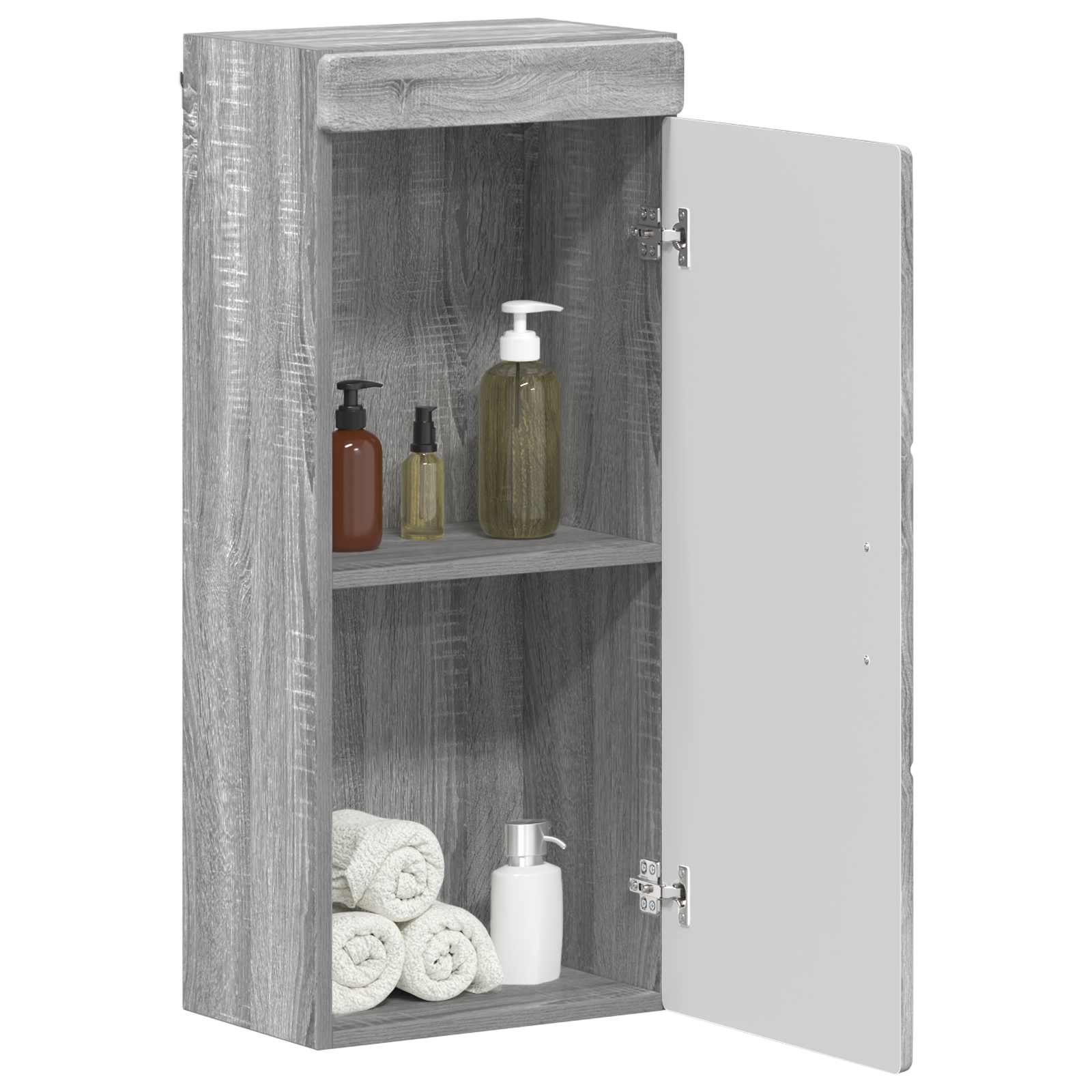 Badezimmermöbel-Set TULUM 2 pcs Weiß 60 x 34 x 63 cm