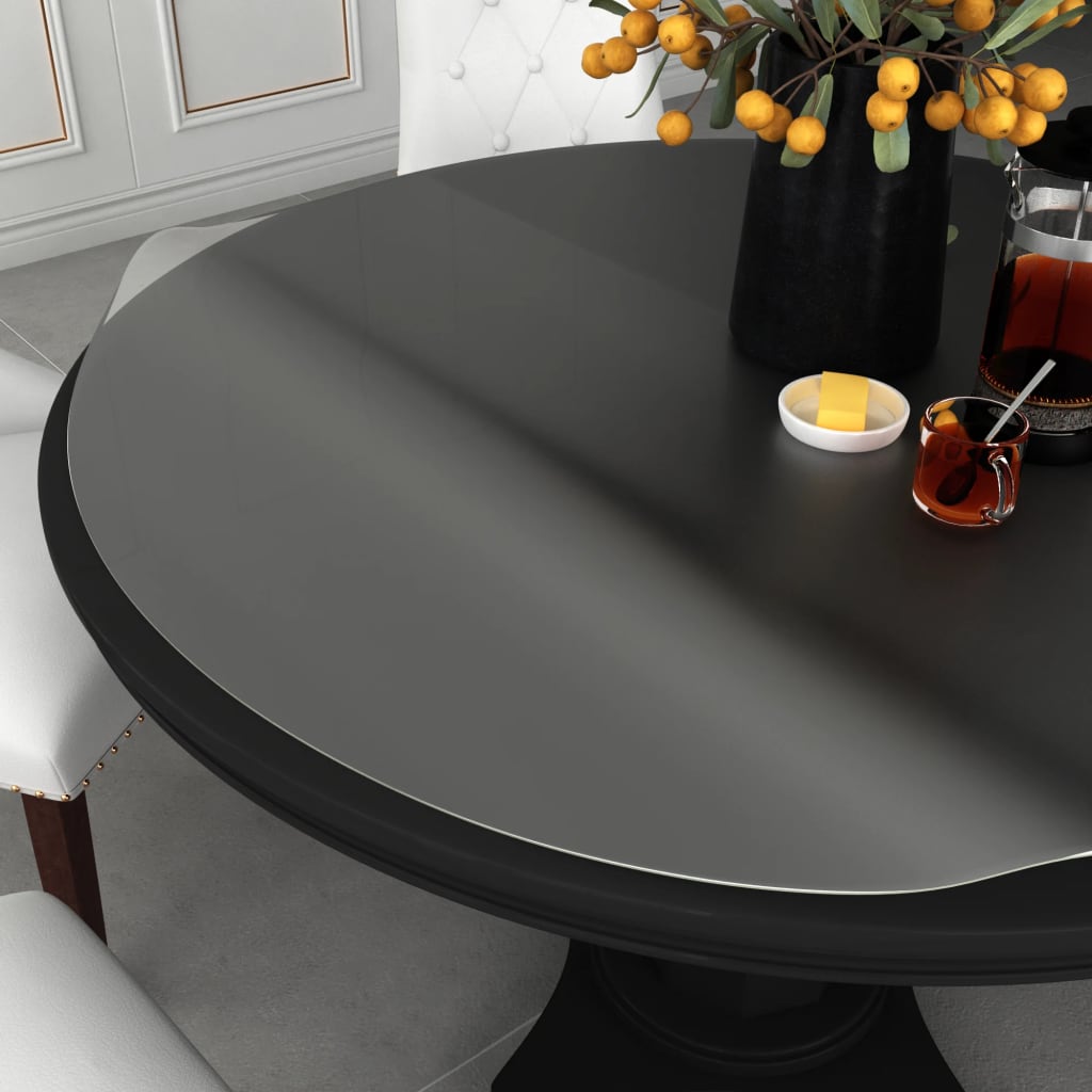 Tischfolie Transparent Ø 60 cm 1,6 mm PVC