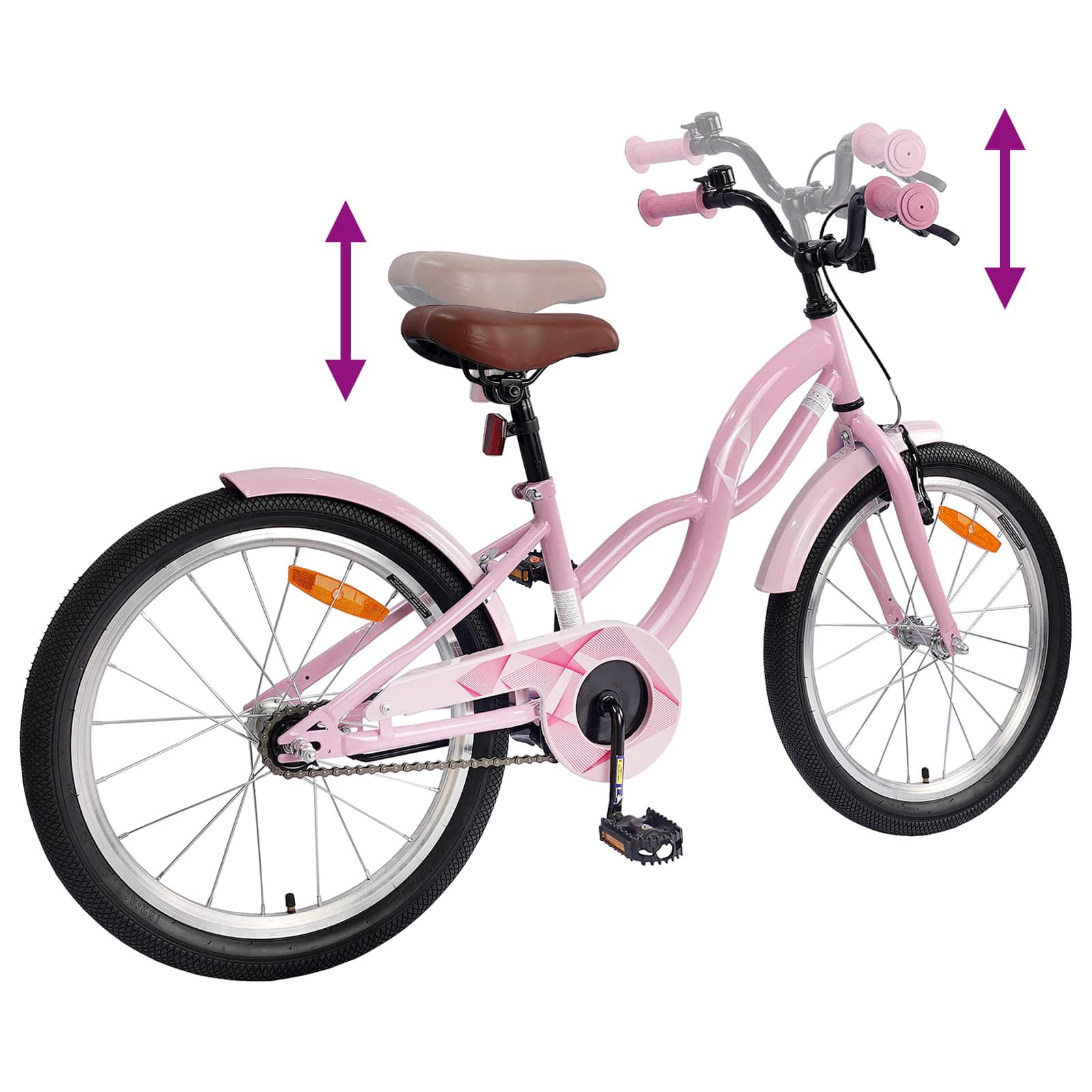Kinderfahrrad 12 Zoll für 2-4 Jahre alt Himmelblau