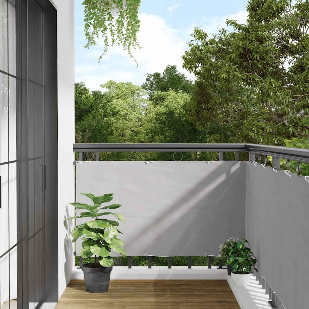 Balkon-Sichtschutz Anthrazit 300x75 cm PVC