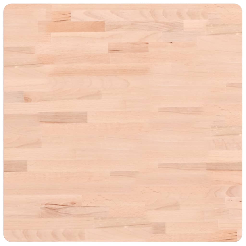 Tischplatte Ø30x1,5 cm Rund Massivholz Buche