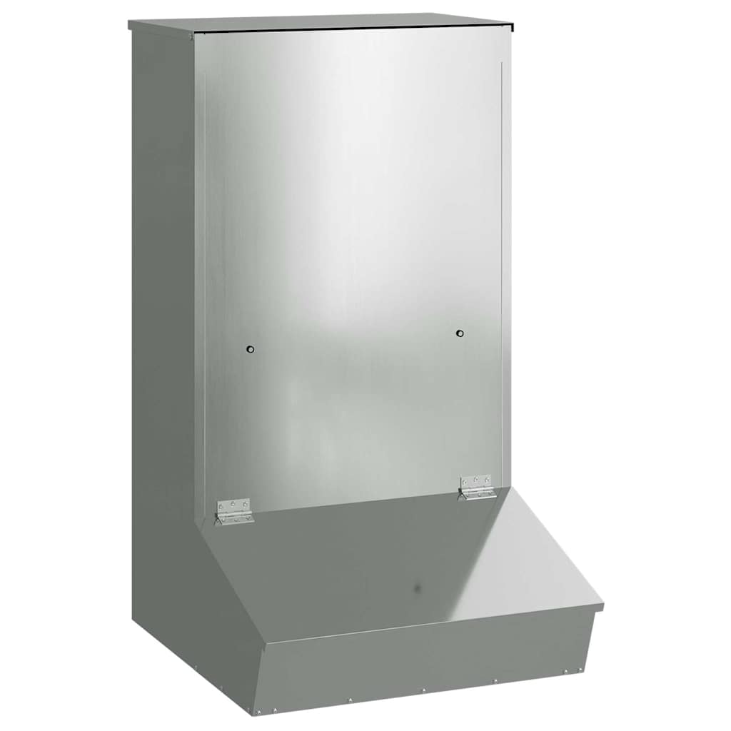 Schweinfutterspender Schwarz 55 x 38 x 76 cm