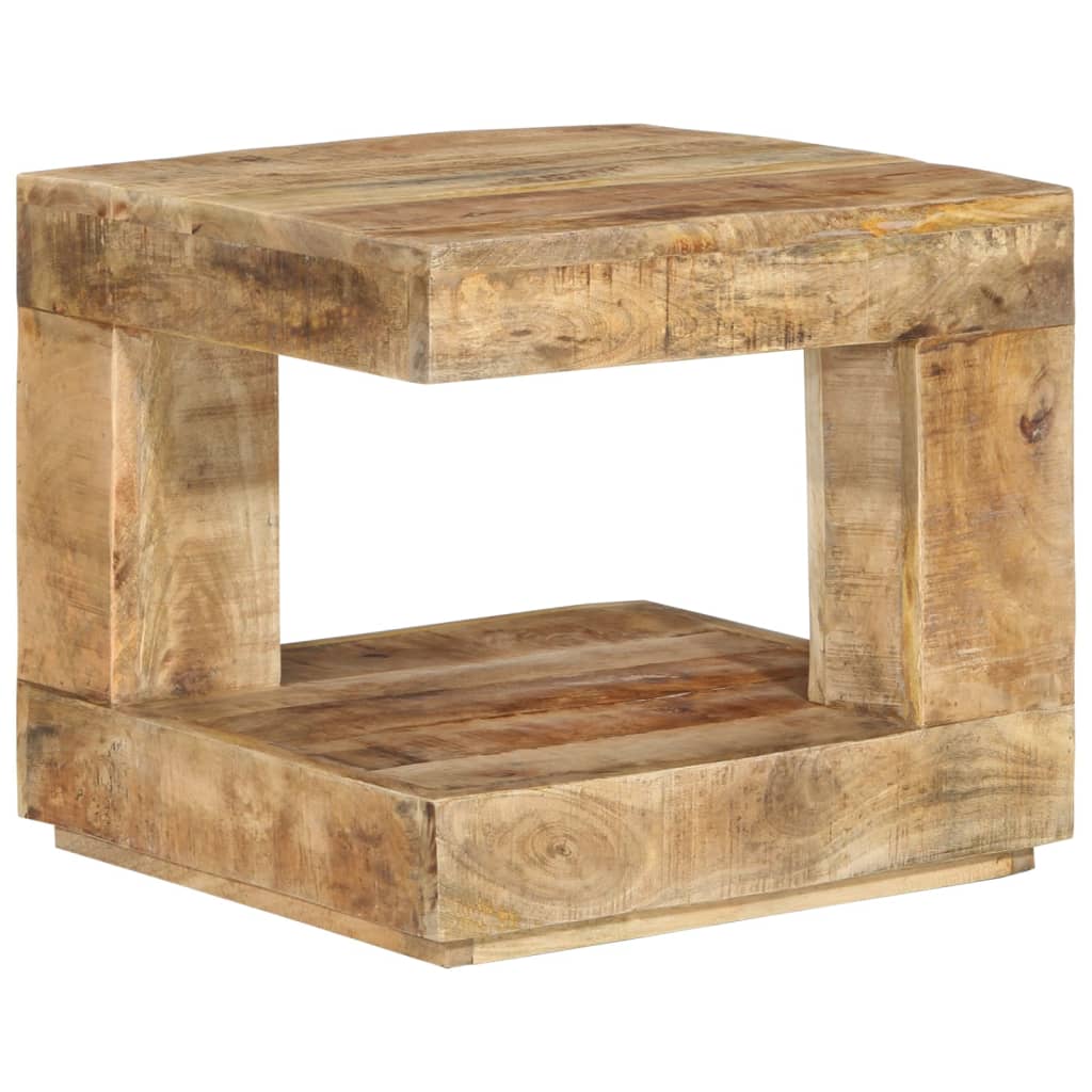 Couchtisch 45x45x40 cm Massivholz Akazie