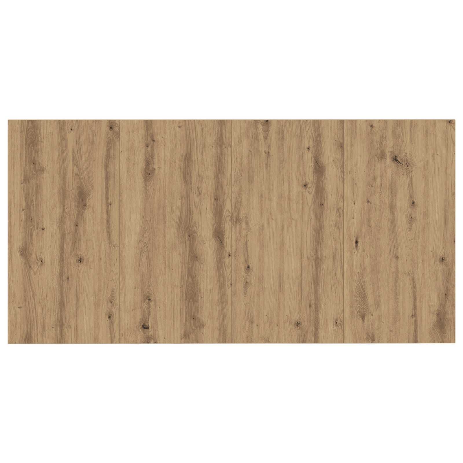 Kopfteil mit Nachttischen Weiß Holzwerkstoff