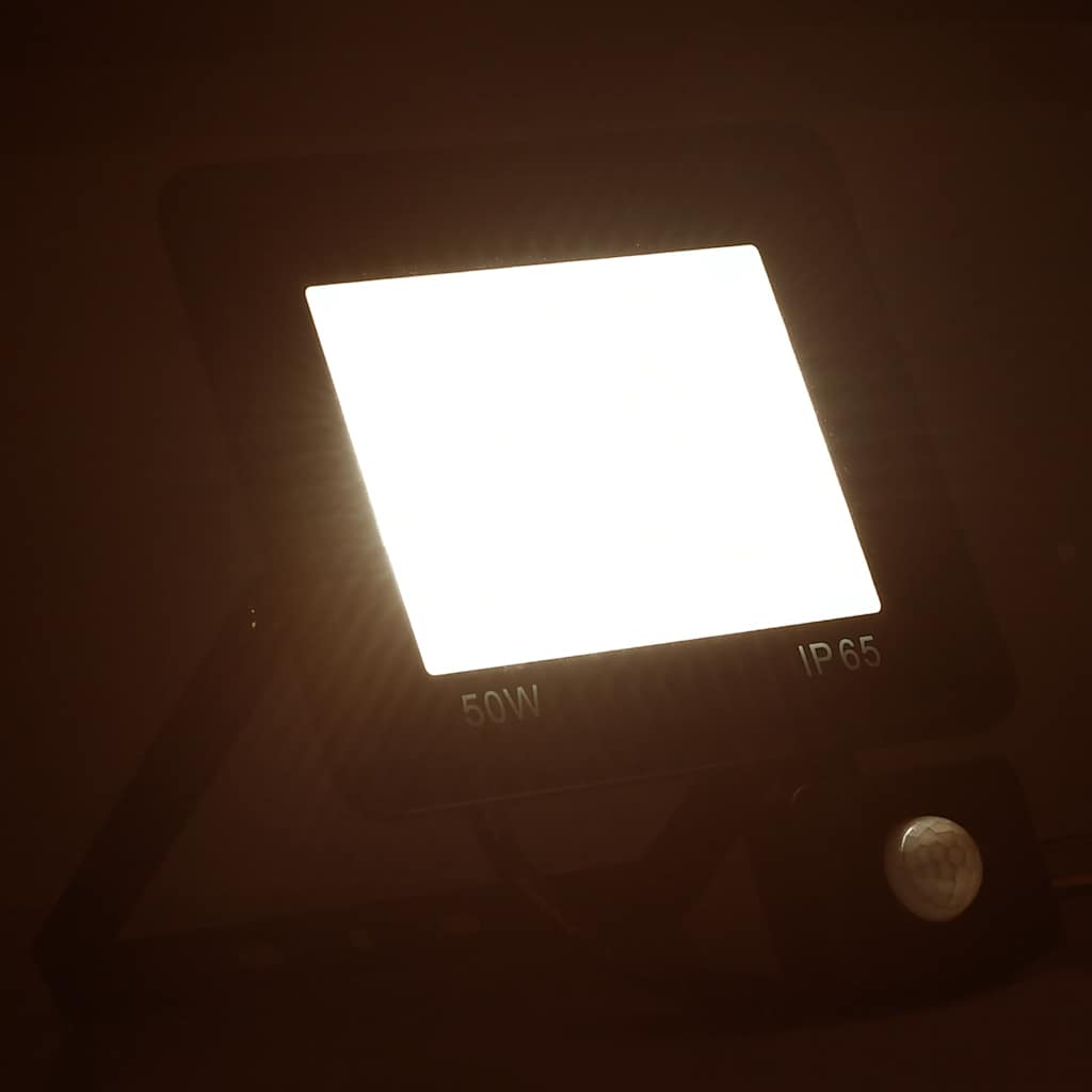 LED-Fluter mit Sensor 10W Warmweiß