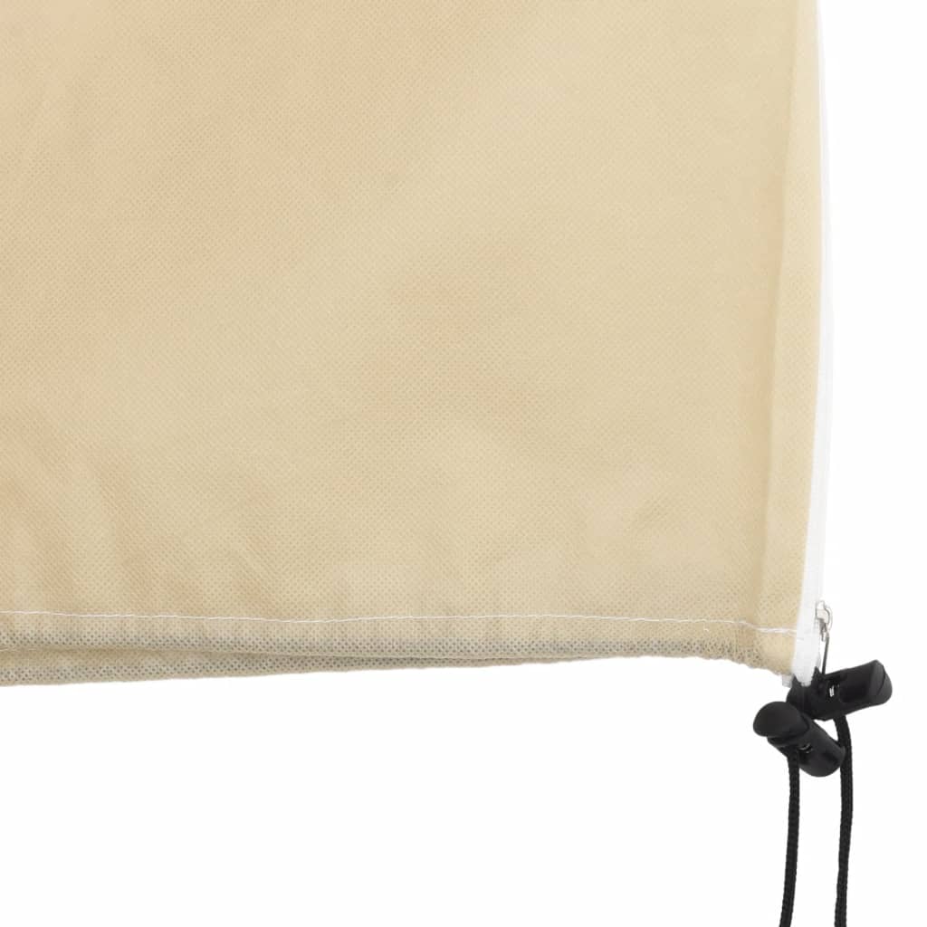 Wintervlies mit Reißverschluss 4 Stk. 70 g/m² 1x1,55 m