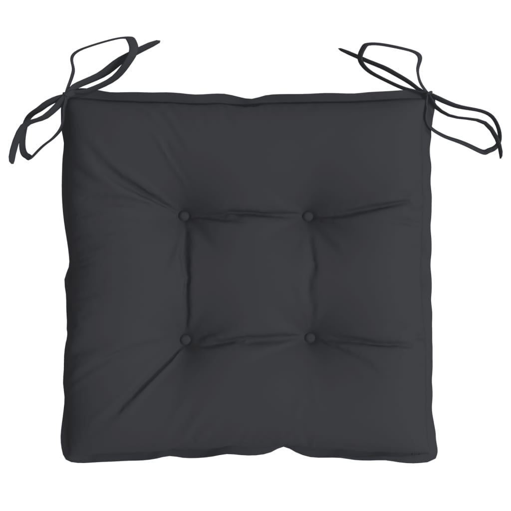 Stuhlkissen 4 Stk. Hellblau 40x40x7 cm Oxford-Gewebe