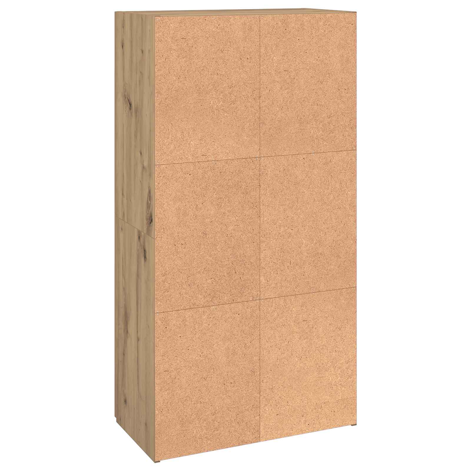 Aktenschrank Weiß 60x32x153 cm Holzwerkstoff