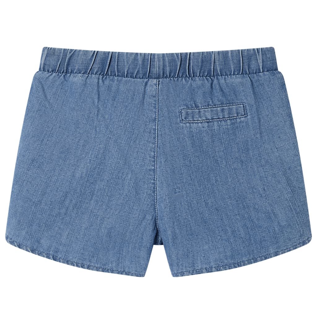Kindershorts Helles Jeansblau 140