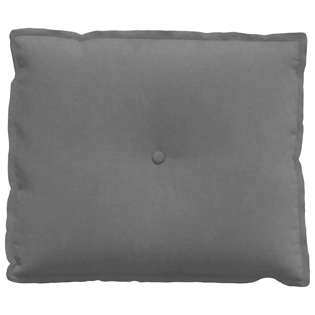 Rückenkissen Taupe 50 x 45 cm Mikrofaserstoff