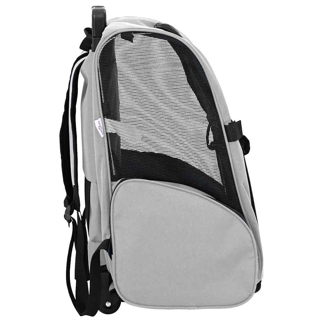 Trolley für Haustiere 3-in-1 Faltbar Beige