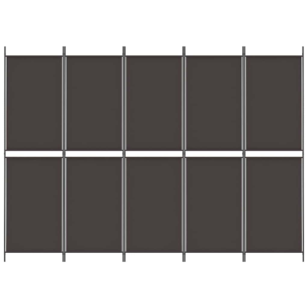 3-teiliger Raumteiler Beige 150 x 180 cm Stoff