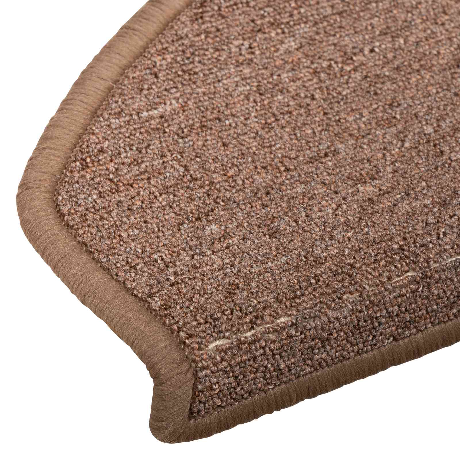Stufenmatten 15 Stk. 56x17x3 cm Anthrazit Halbrund