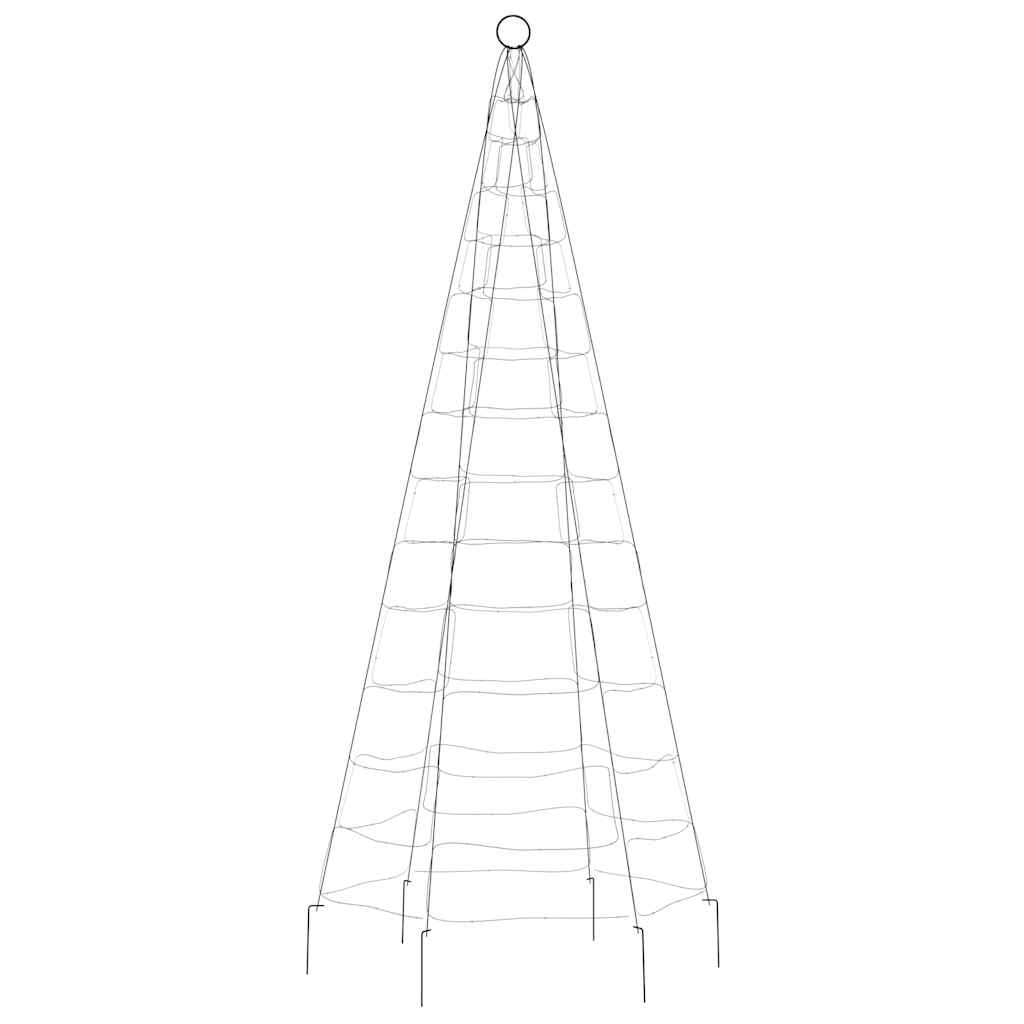 LED-Weihnachtsbaum 200 LEDs Warmweiß 180 cm