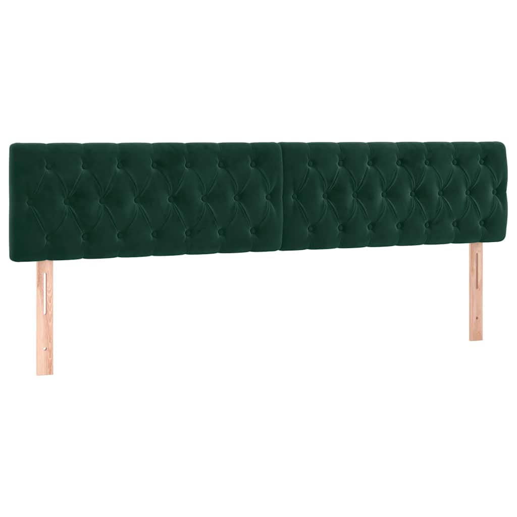 Kopfteil Hellgrau 80x7x118/128 cm Samt