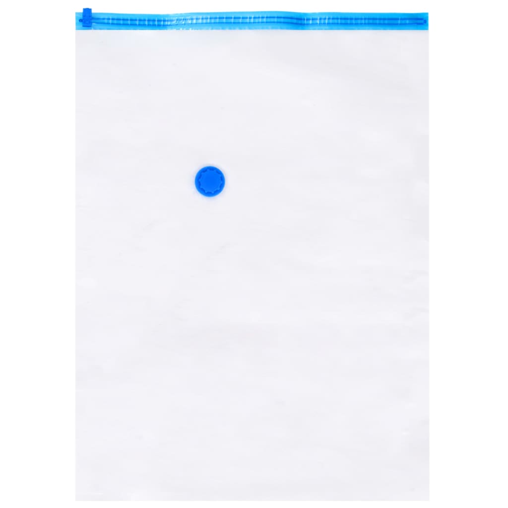 Aufbewahrungstaschen 5 pcs Transparent und Blau 70 x 50 cm