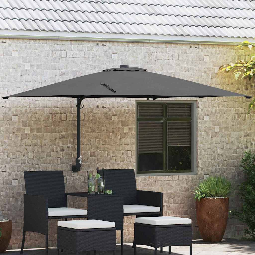 Garten-Sonnenschirm Sand 248,5 x 247,5 x 160 cm