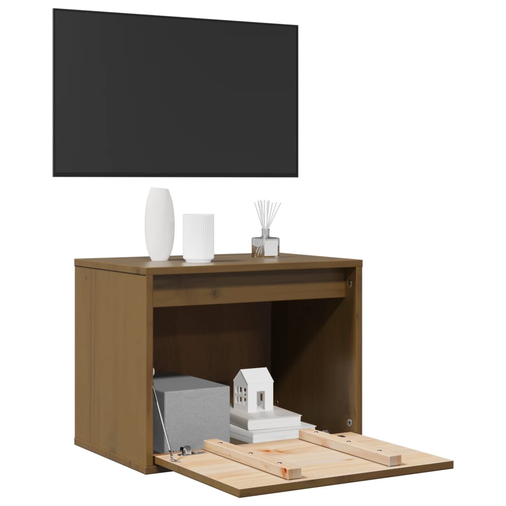 Wandschrank 45x30x35 cm Massivholz Kiefer