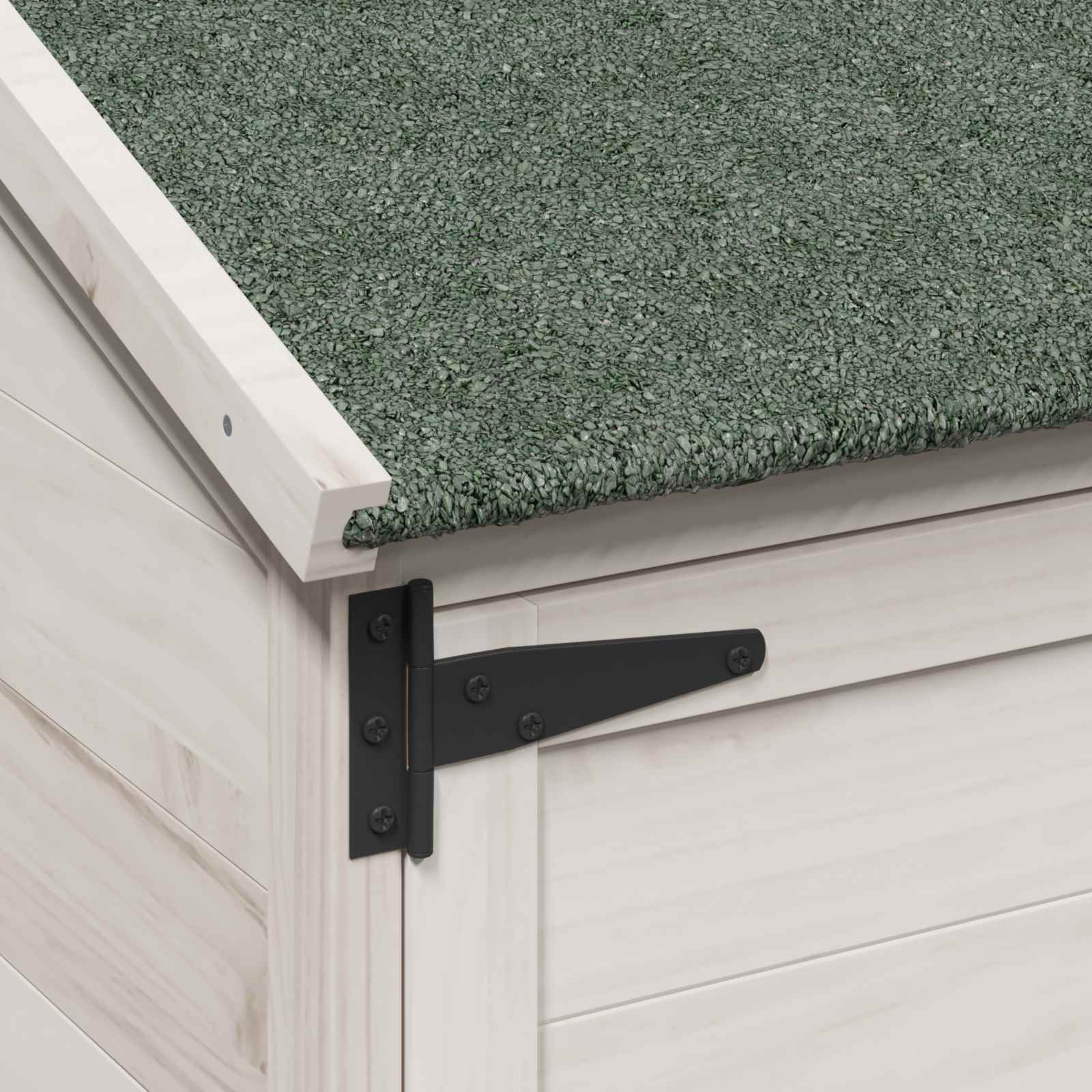 Gartenschuppen Natur 59 x 56 x 113,5 cm Massivholz aus Fichte