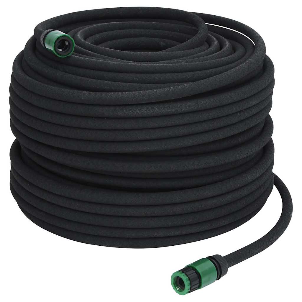 Tropfschlauch Schwarz 0,6" 10 m Gummi