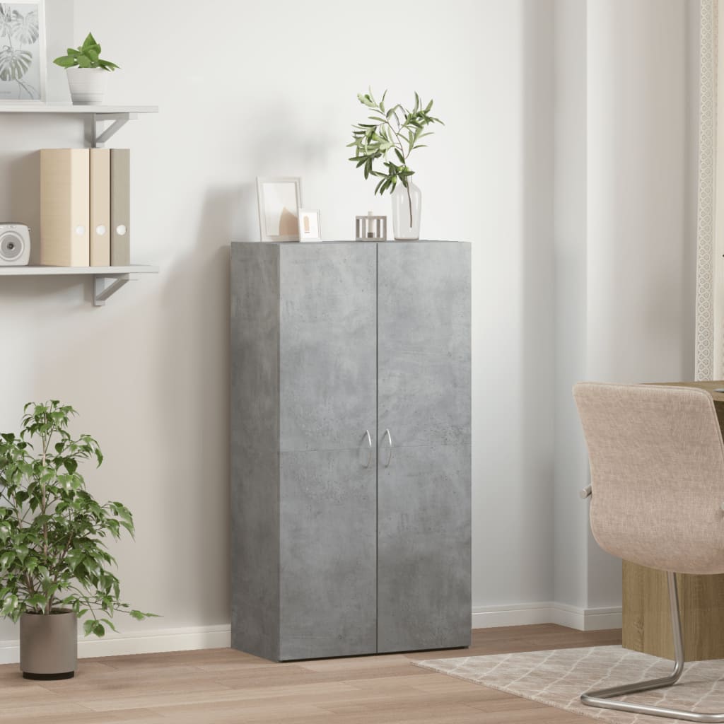 Aktenschrank Weiß 60x32x153 cm Holzwerkstoff