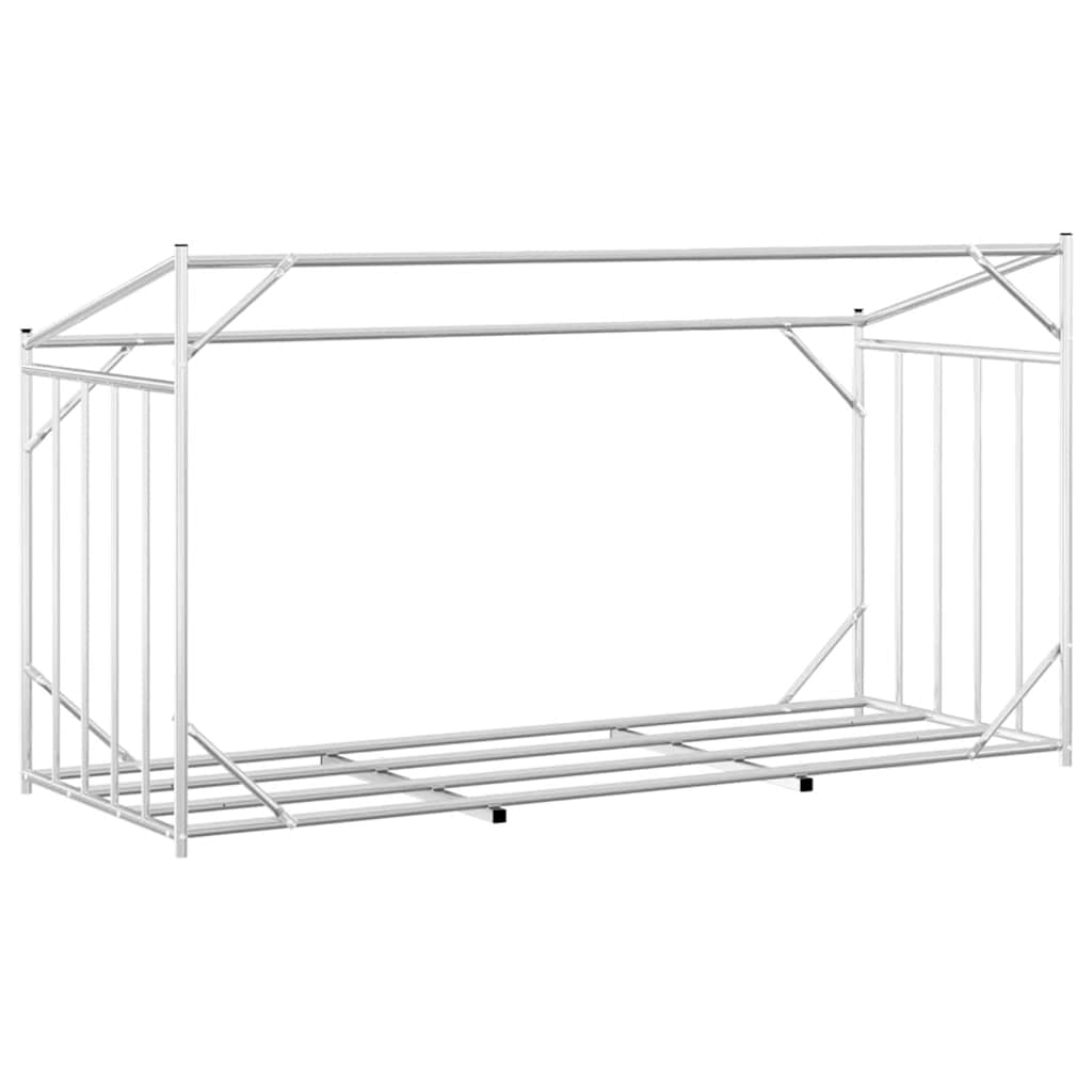 Brennholzregal mit Regenschutz 100,5x40,5x110,5 cm