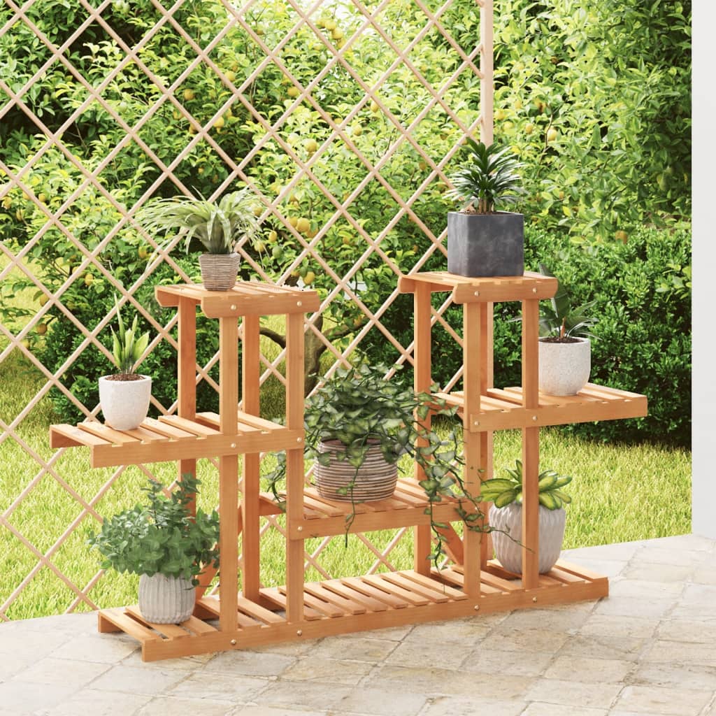 Blumenständer 110x25x96 cm Massivholz Tanne