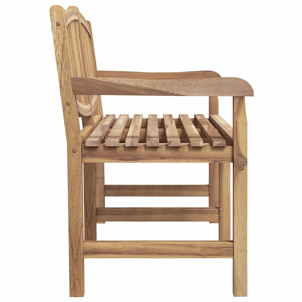 Gartenbank 114x59x87 cm Massivholz Teak