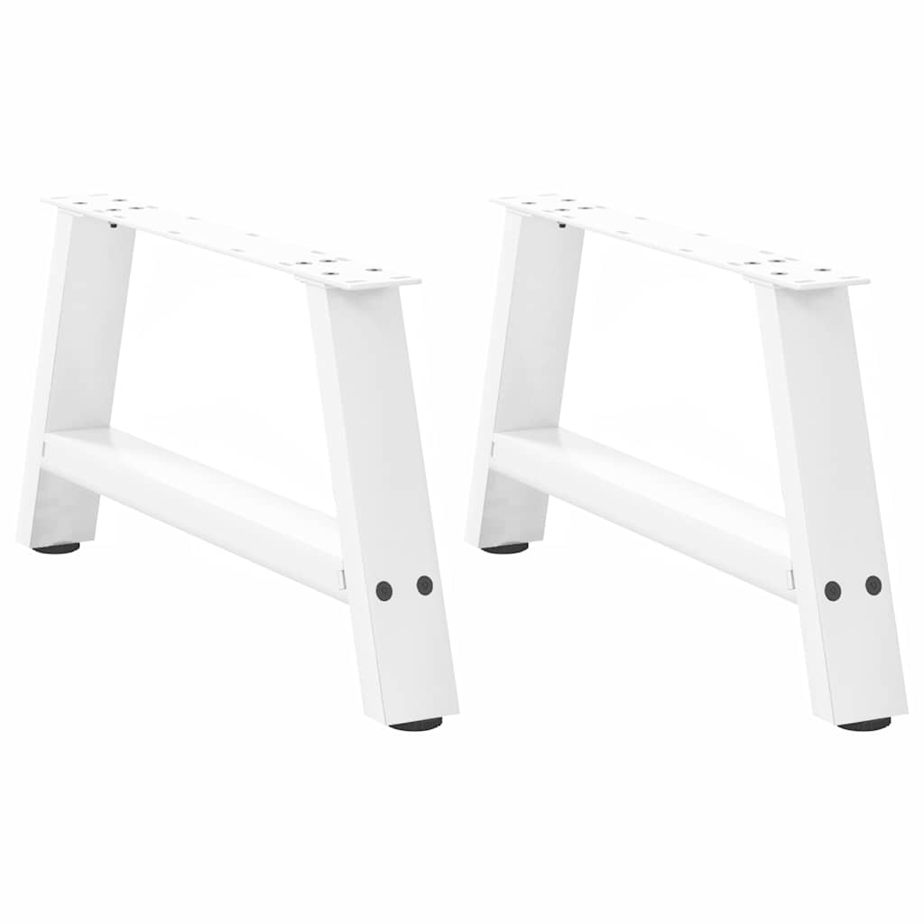Couchtischbeine A-Form 2 Stk. 30x(30-31) cm Stahl