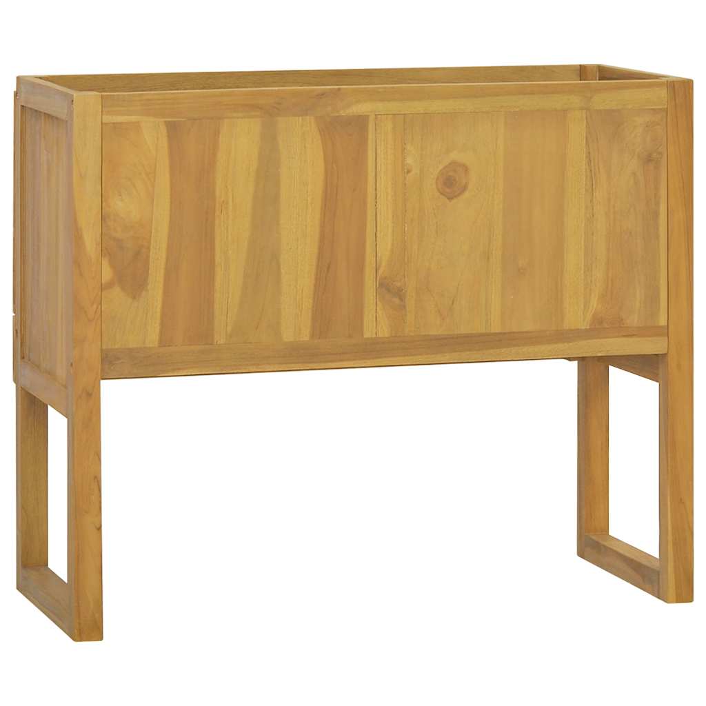 Badschrank 60x40x75 cm Massivholz Teak
