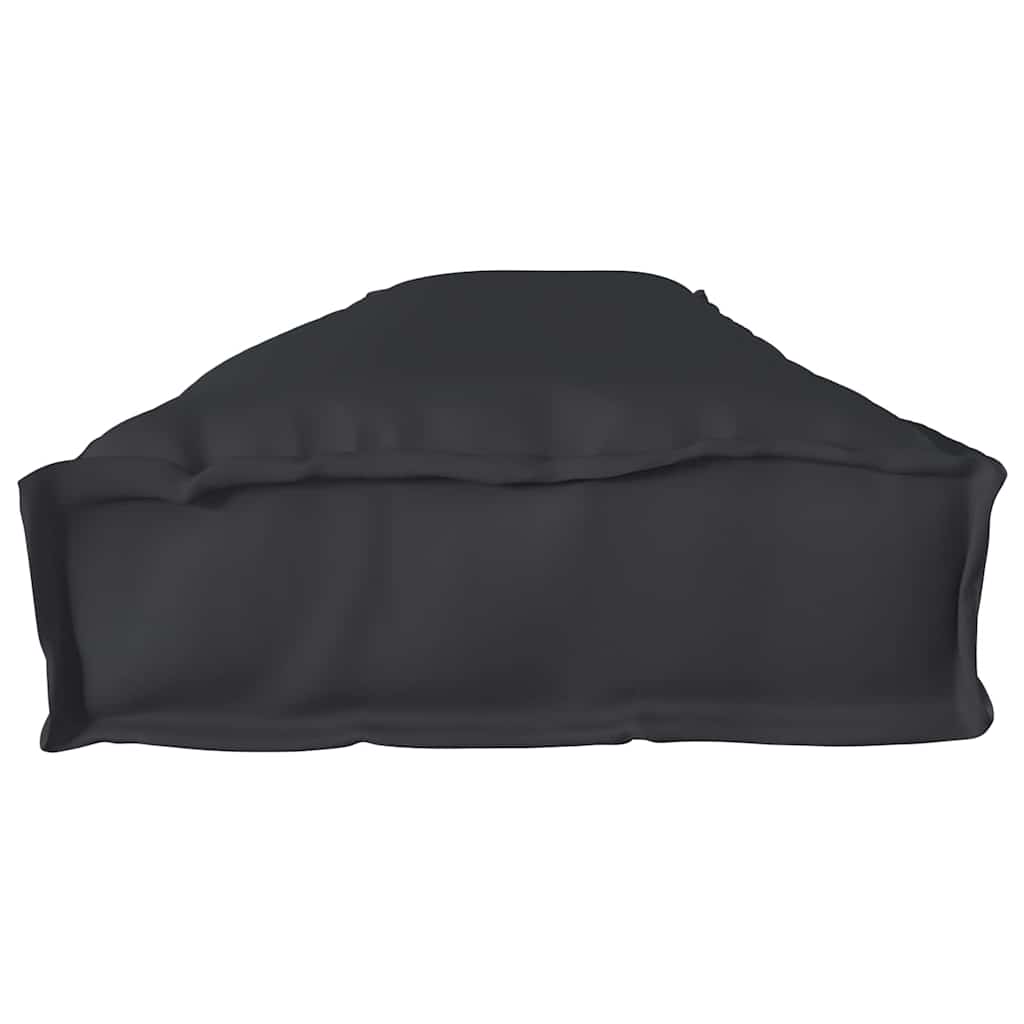 Palettenkissenset 2 pcs Anthrazit 200 x 40 x 8 cm Oxford-Gewebe