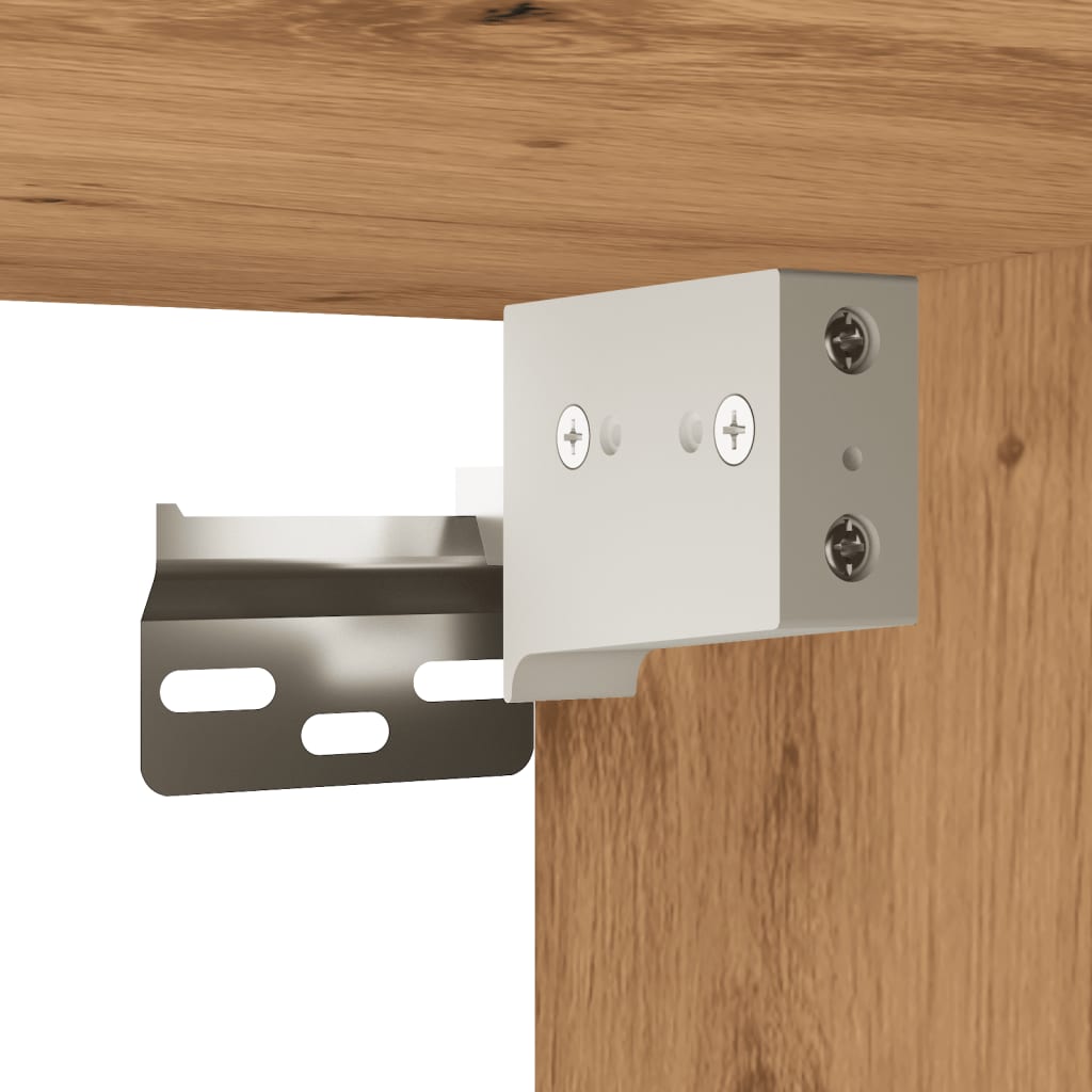 Bad-Spiegelschrank Weiß 62,5x20,5x64 cm Holzwerkstoff