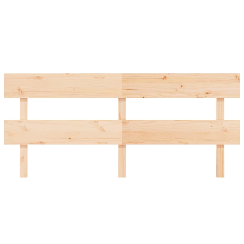 Bett-Kopfteil 78,5x3x81 cm Massivholz Kiefer